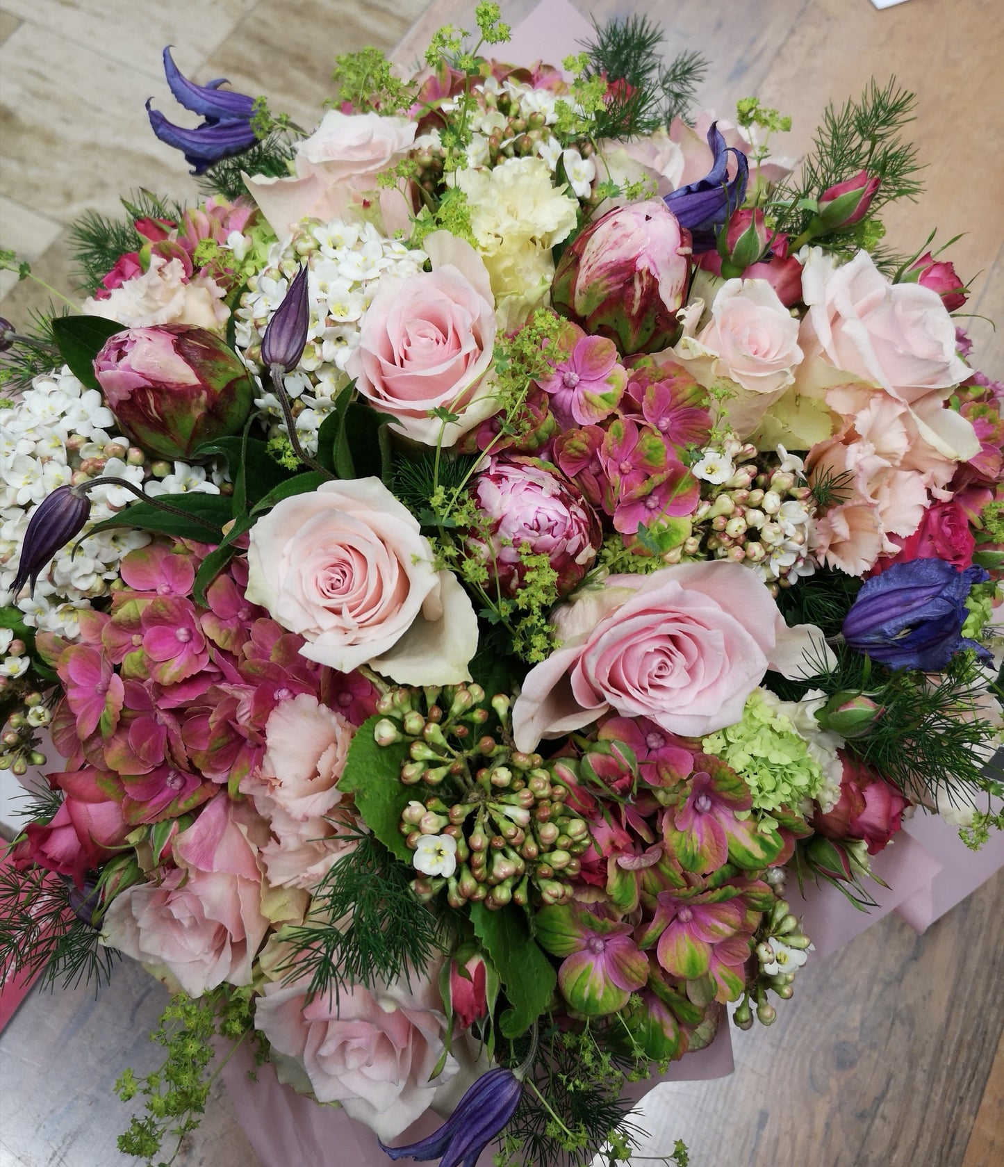 Boeket Roze